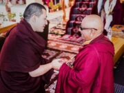 Togdan Rinpoche with Karmapa