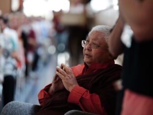 Thaye Dorje, His Holiness the 17th Gyalwa Karmapa, visits Renchen-Ulm in Germany. Photo / Tokpa Korlo