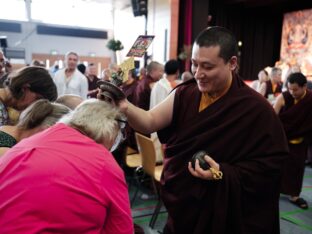 Thaye Dorje, His Holiness the 17th Gyalwa Karmapa, visits Renchen-Ulm in Germany. Photo / Tokpa Korlo