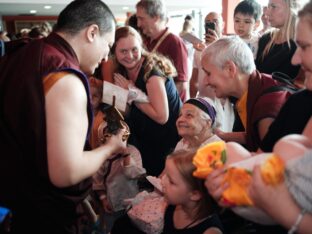 Thaye Dorje, His Holiness the 17th Gyalwa Karmapa, visits Renchen-Ulm in Germany. Photo / Tokpa Korlo