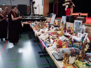 Thaye Dorje, His Holiness the 17th Gyalwa Karmapa, visits Renchen-Ulm in Germany. Photo / Tokpa Korlo