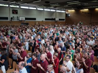 Thaye Dorje, His Holiness the 17th Gyalwa Karmapa, visits Renchen-Ulm in Germany. Photo / Tokpa Korlo