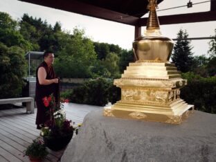 Thaye Dorje, His Holiness the 17th Gyalwa Karmapa, visits Renchen-Ulm in Germany. Photo / Tokpa Korlo