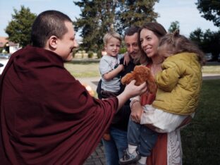 Thaye Dorje, His Holiness the 17th Gyalwa Karmapa, visits Renchen-Ulm in Germany. Photo / Tokpa Korlo