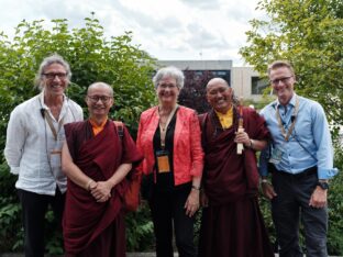 Thaye Dorje, His Holiness the 17th Gyalwa Karmapa, visits Renchen-Ulm in Germany. Photo / Tokpa Korlo