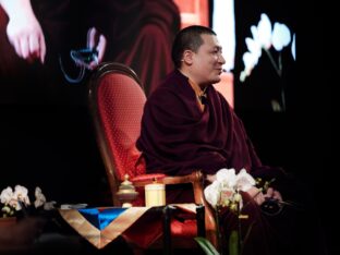 Thaye Dorje, His Holiness the 17th Gyalwa Karmapa, visits Renchen-Ulm in Germany. Photo / Tokpa Korlo