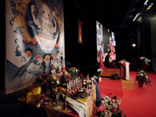 Thaye Dorje, His Holiness the 17th Gyalwa Karmapa, visits Renchen-Ulm in Germany. Photo / Tokpa Korlo