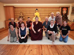 Thaye Dorje, His Holiness the 17th Gyalwa Karmapa, visits Renchen-Ulm in Germany. Photo / Tokpa Korlo