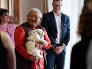 Thaye Dorje, His Holiness the 17th Gyalwa Karmapa, visits Renchen-Ulm in Germany. Photo / Tokpa Korlo