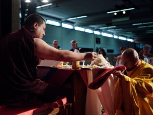 Thaye Dorje, His Holiness the 17th Gyalwa Karmapa, visits Renchen-Ulm in Germany. Photo / Tokpa Korlo