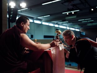 Thaye Dorje, His Holiness the 17th Gyalwa Karmapa, visits Renchen-Ulm in Germany. Photo / Tokpa Korlo