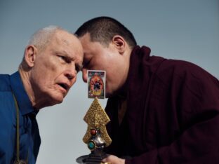 Thaye Dorje, His Holiness the 17th Gyalwa Karmapa, visits the Europe Center as part of his European tour, Aug 2023. Photo: Tokpa Korlo.