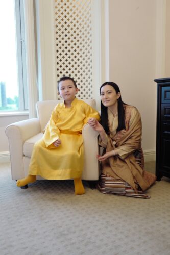 Thugseyla and Sangyumla. Photo courtesy of Karmapa.