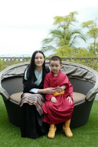 Thugseyla and Sangyumla. Photo courtesy of Karmapa.