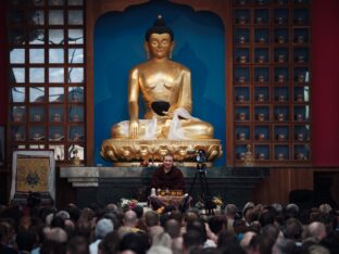 Thaye Dorje, His Holiness the 17th Gyalwa Karmapa, visits Spain, 2023. Photo: Tokpa Korlo.