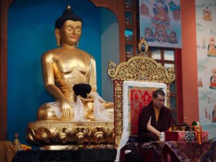 Thaye Dorje, His Holiness the 17th Gyalwa Karmapa, visits Spain, 2023. Photo: Tokpa Korlo.