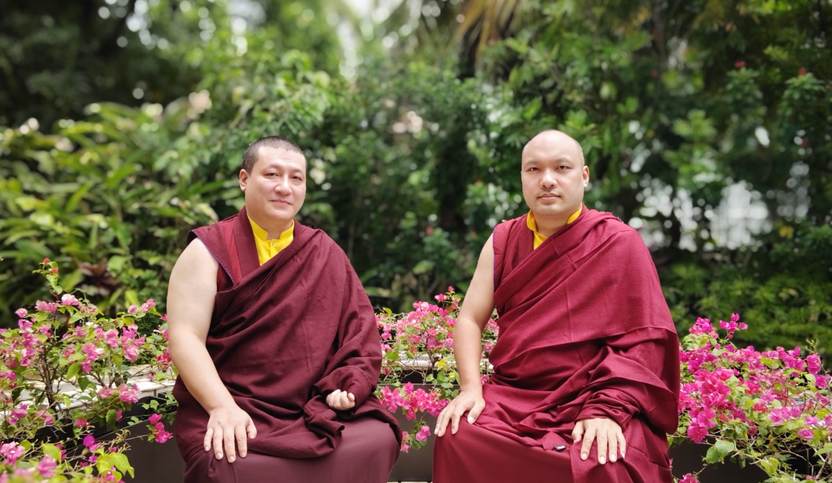 Trinley Thaye Dorje and Ogyen Trinley Dorje