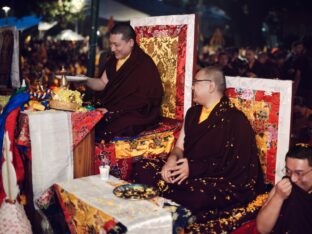 Kagyu Monlam 2023 at Bodh Gaya. Photo: Tokpa Korlo