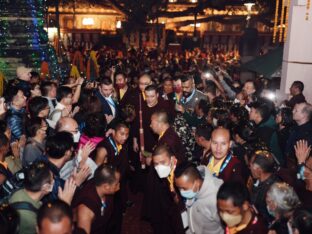 Kagyu Monlam 2023 at Bodh Gaya. Photo: Tokpa Korlo