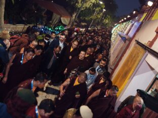 Kagyu Monlam 2023 at Bodh Gaya. Photo: Tokpa Korlo