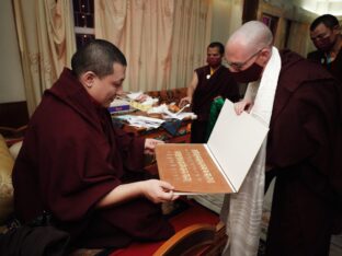 Kagyu Monlam 2023 at Bodh Gaya. Photo: Tokpa Korlo