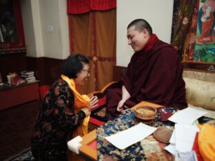 Kagyu Monlam 2023 at Bodh Gaya. Photo: Tokpa Korlo