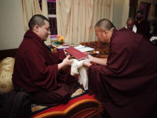 Kagyu Monlam 2023 at Bodh Gaya. Photo: Tokpa Korlo