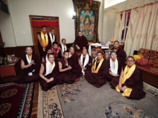 Kagyu Monlam 2023 at Bodh Gaya. Photo: Tokpa Korlo