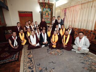 Kagyu Monlam 2023 at Bodh Gaya. Photo: Tokpa Korlo