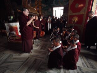 Kagyu Monlam 2023 at Bodh Gaya. Photo: Tokpa Korlo