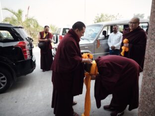 Kagyu Monlam 2023 at Bodh Gaya. Photo: Tokpa Korlo