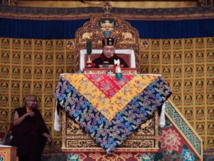 Kagyu Monlam 2023 at Bodh Gaya. Photo: Tokpa Korlo