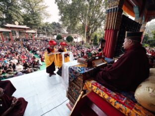 Kagyu Monlam 2023 at Bodh Gaya. Photo: Tokpa Korlo