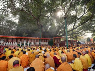 Kagyu Monlam 2023 at Bodh Gaya. Photo: Tokpa Korlo