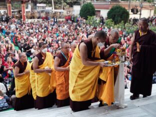 Kagyu Monlam 2023 at Bodh Gaya. Photo: Tokpa Korlo