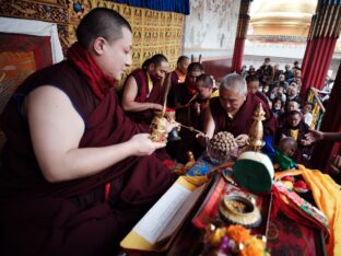 Kagyu Monlam 2023 at Bodh Gaya. Photo: Tokpa Korlo