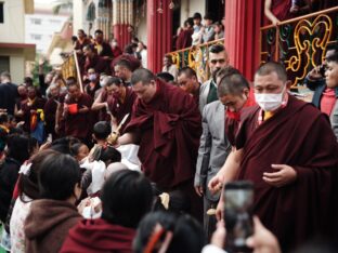 Kagyu Monlam 2023 at Bodh Gaya. Photo: Tokpa Korlo