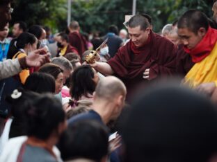 Kagyu Monlam 2023 at Bodh Gaya. Photo: Tokpa Korlo