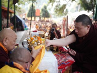 Kagyu Monlam 2023 at Bodh Gaya. Photo: Tokpa Korlo