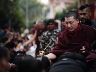 Kagyu Monlam 2023 at Bodh Gaya. Photo: Tokpa Korlo