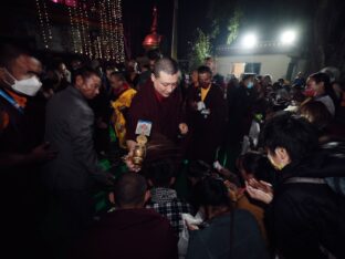 Kagyu Monlam 2023 at Bodh Gaya. Photo: Tokpa Korlo