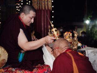 Kagyu Monlam 2023 at Bodh Gaya. Photo: Tokpa Korlo