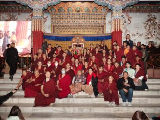 Kagyu Monlam 2023 at Bodh Gaya. Photo: Tokpa Korlo