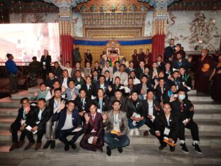 Kagyu Monlam 2023 at Bodh Gaya. Photo: Tokpa Korlo