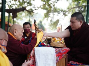 Kagyu Monlam 2023 at Bodh Gaya. Photo: Tokpa Korlo