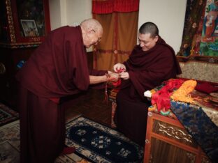 Kagyu Monlam 2023 at Bodh Gaya. Photo: Tokpa Korlo