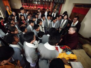 Kagyu Monlam 2023 at Bodh Gaya. Photo: Tokpa Korlo