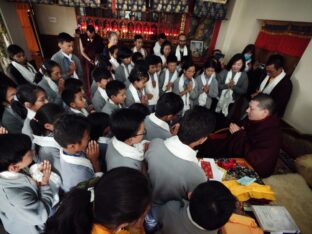 Kagyu Monlam 2023 at Bodh Gaya. Photo: Tokpa Korlo