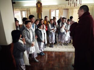 Kagyu Monlam 2023 at Bodh Gaya. Photo: Tokpa Korlo