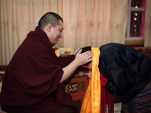 Kagyu Monlam 2023 at Bodh Gaya. Photo: Tokpa Korlo